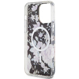 Guess GUHMP14XHCFWSK iPhone 14 Pro Max 6.7" sort/sort hardcase Flower MagSafe