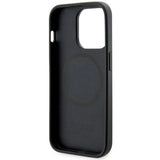 Guess GUHMP14XHGCFSEK iPhone 14 Pro Max 6.7" sort/sort hardcase GCube Stripes MagSafe