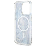 Guess GUHMP14XHLEOPWB iPhone 14 Pro Max 6.7" blå/blå hardcase Leopard MagSafe