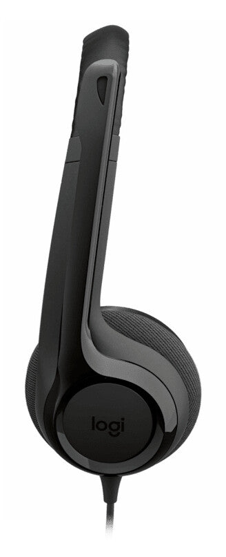 Logitech H390 Headset Ledningsført Opkald/musik USB Type-C Sort