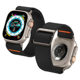 Spigen Fit Lite Ultra Strap til Apple Watch 4/5/6/7/8/9/SE/Ultra (42/44/45/49 mm) - sort