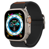 Spigen Fit Lite Ultra Strap til Apple Watch 4/5/6/7/8/9/SE/Ultra (42/44/45/49 mm) - sort