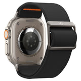 Spigen Fit Lite Ultra Strap til Apple Watch 4/5/6/7/8/9/SE/Ultra (42/44/45/49 mm) - sort