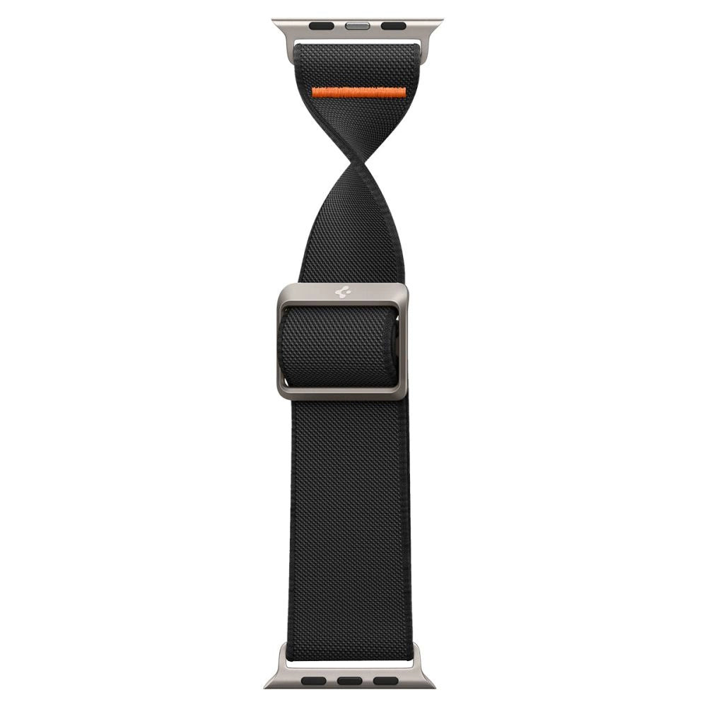Spigen Fit Lite Ultra Strap til Apple Watch 4/5/6/7/8/9/SE/Ultra (42/44/45/49 mm) - sort