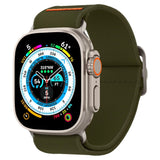 Spigen Fit Lite Ultra Strap til Apple Watch 4 / 5 / 6 / 7 / 8 / SE / Ultra (42/44/45/49 mm) - Grøn