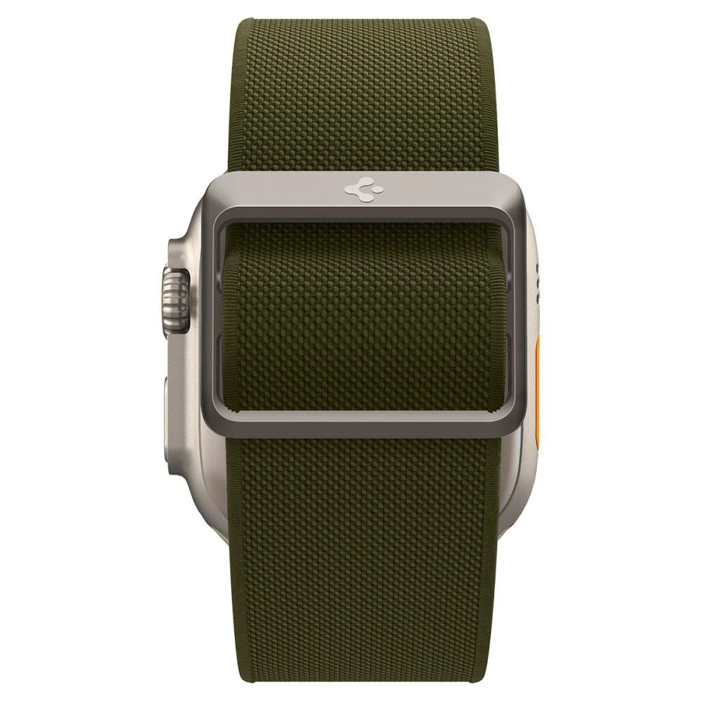 Spigen Fit Lite Ultra Strap til Apple Watch 4 / 5 / 6 / 7 / 8 / SE / Ultra (42/44/45/49 mm) - Grøn