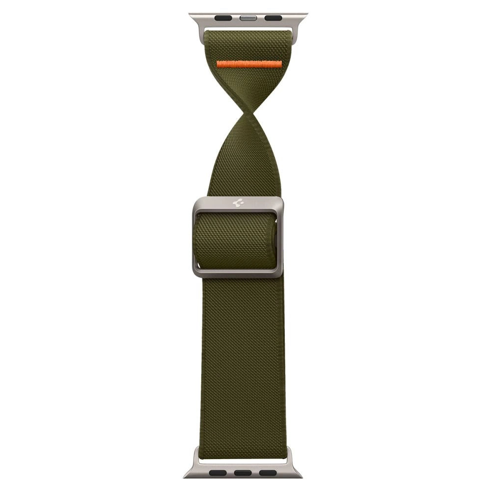 Spigen Fit Lite Ultra Strap til Apple Watch 4 / 5 / 6 / 7 / 8 / SE / Ultra (42/44/45/49 mm) - Grøn