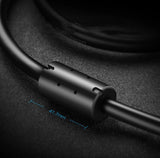 Grøn USB-kabel - mini USB 480 Mbps 1 m sort (US132 10355)