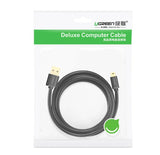 Grøn USB-kabel - mini USB 480 Mbps 1 m sort (US132 10355)