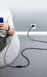 Ugreen kabelforlængelseskabel USB 3.0 (kvindelig) - USB 3.0 (mandlig) adapter 1m sort (10368)