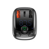 Bluetooth-sender / biloplader Baseus S-13 (Overseas Edition) - sort