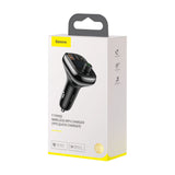 Bluetooth-sender / biloplader Baseus S-13 (Overseas Edition) - sort