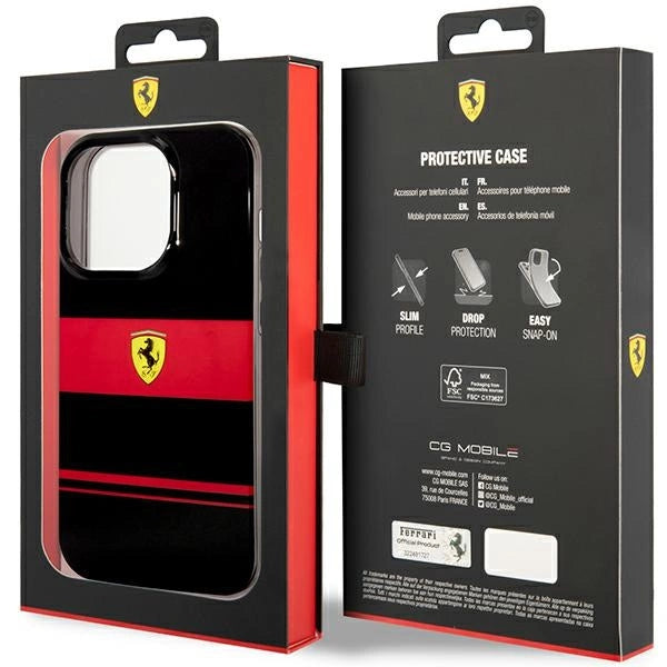Ferrari FEHMP14XUCOK iPhone 14 Pro Max 6.7" sort/sort IMD Combi Magsafe