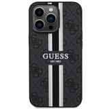 Guess GUHMP13XP4RPSK iPhone 13 Pro Max 6.7" sort/sort hardcase 4G Printed Stripes MagSafe