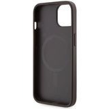Guess GUHMP14MP4RPSW iPhone 14 Plus 6.7" brun/brun hardcase 4G Printed Stripes MagSafe