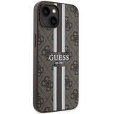 Guess GUHMP14SP4RPSW iPhone 14 6,1" brun/brun hardcase 4G Printed Stripes MagSafe