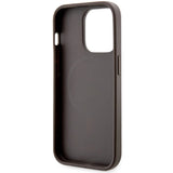 Guess GUHMP14XHGCFSEW iPhone 14 Pro Max 6,7" brun/brun hårdkasse GCube Stripes MagSafe