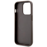 Guess GUHMP14XP4RPSW iPhone 14 Pro Max 6.7" brun/brun hardcase 4G Printed Stripes MagSafe