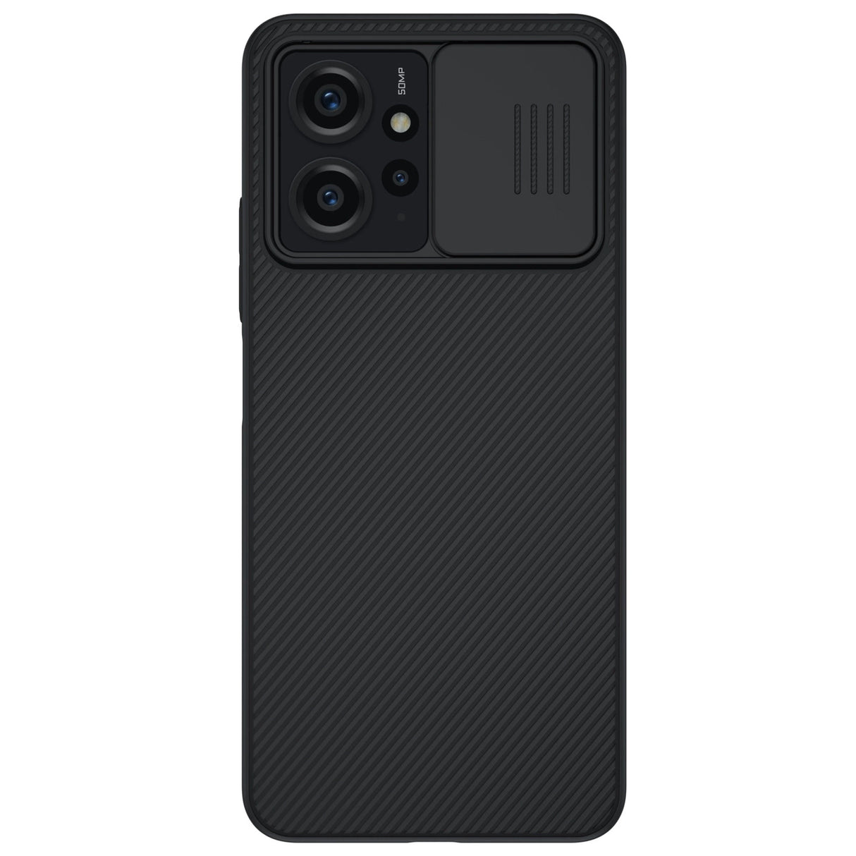 Xiaomi Redmi Note 12 Armored Case med Nillkin CamShield Case - sort