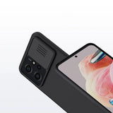 Xiaomi Redmi Note 12 Armored Case med Nillkin CamShield Case - sort
