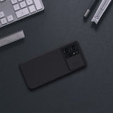 Xiaomi Redmi Note 12 Armored Case med Nillkin CamShield Case - sort