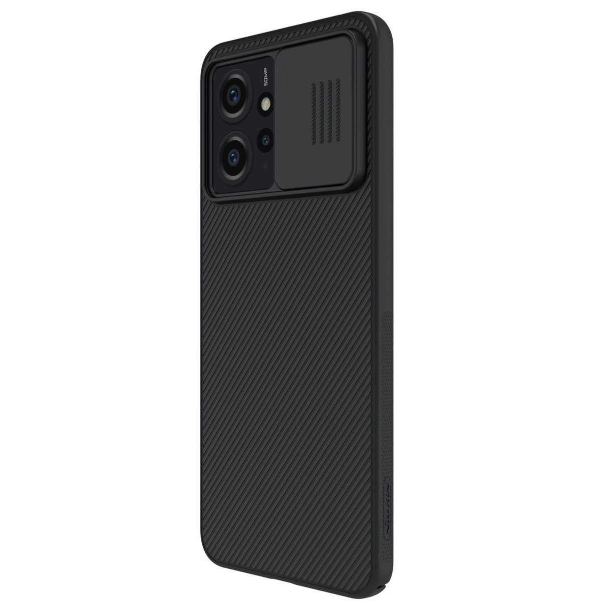 Xiaomi Redmi Note 12 Armored Case med Nillkin CamShield Case - sort