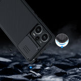 Xiaomi Redmi Note 12 Turbo / Xiaomi Poco F5 Armored Case med Nillkin CamShield Pro Case - sort