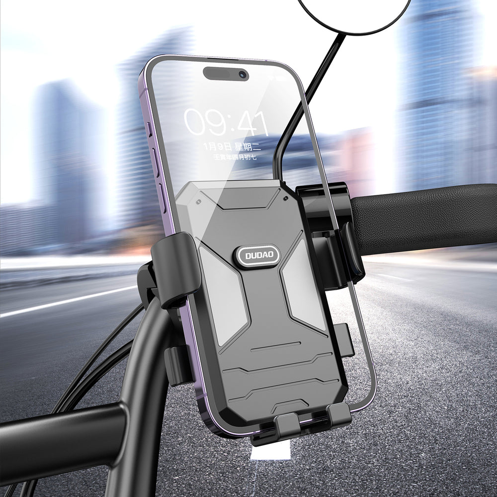 Telefonholder til cykel / motorcykel Dudao F7C - sort