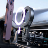 Magnetisk bilholder til iPhone med MagSafe Joyroom JR-ZS355 - sort