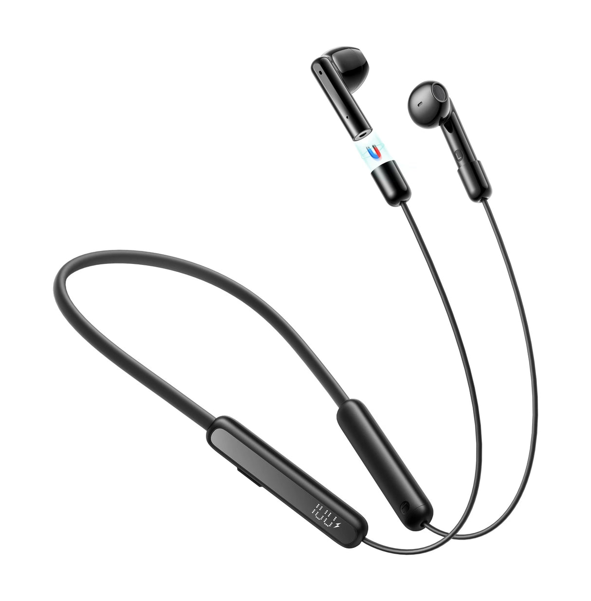 Joyroom DS1 sports trådløse halsbånd hovedtelefoner - sort