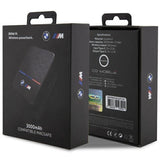 BMW Induktive Power Bank BMPBMS3K22PGVK 5W 3000mAh + kabel sort/sort M Collection MagSafe