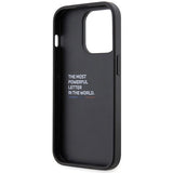 Case BMW BMHCP14L22GSLK iPhone 14 Pro 6.1" sort/sort hardcase Grip Hot Stamp