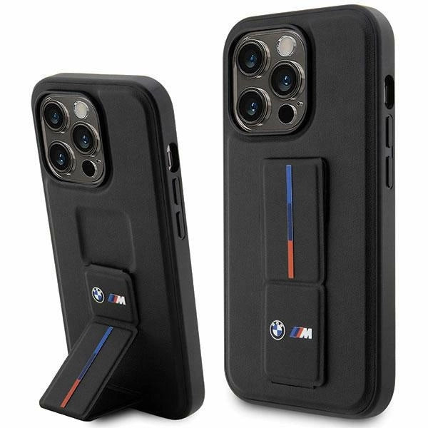 Case BMW BMHCP14X22GSLK iPhone 14 Pro Max 6,7" sort/sort hardcase Grip Hot Stamp