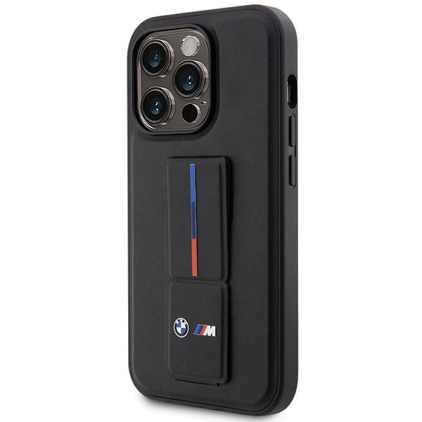Case BMW BMHCP14X22GSLK iPhone 14 Pro Max 6,7" sort/sort hardcase Grip Hot Stamp
