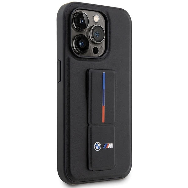 Case BMW BMHCP14X22GSLK iPhone 14 Pro Max 6,7" sort/sort hardcase Grip Hot Stamp