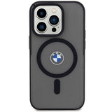 Case BMW BMHMP14LDSLK iPhone 14 Pro 6,1" sort/sort hardcase Signature MagSafe