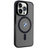 Case BMW BMHMP14LDSLK iPhone 14 Pro 6,1" sort/sort hardcase Signature MagSafe