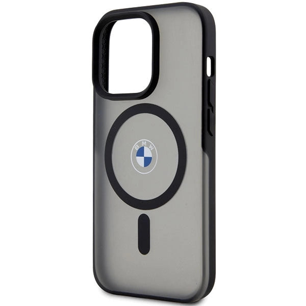 Case BMW BMHMP14LDSLK iPhone 14 Pro 6,1" sort/sort hardcase Signature MagSafe