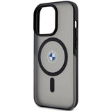 Case BMW BMHMP14LDSLK iPhone 14 Pro 6,1" sort/sort hardcase Signature MagSafe