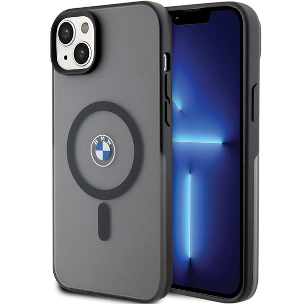 Case BMW BMHMP14MDSLK iPhone 14 Plus 6.7" sort/sort hardcase Signature MagSafe