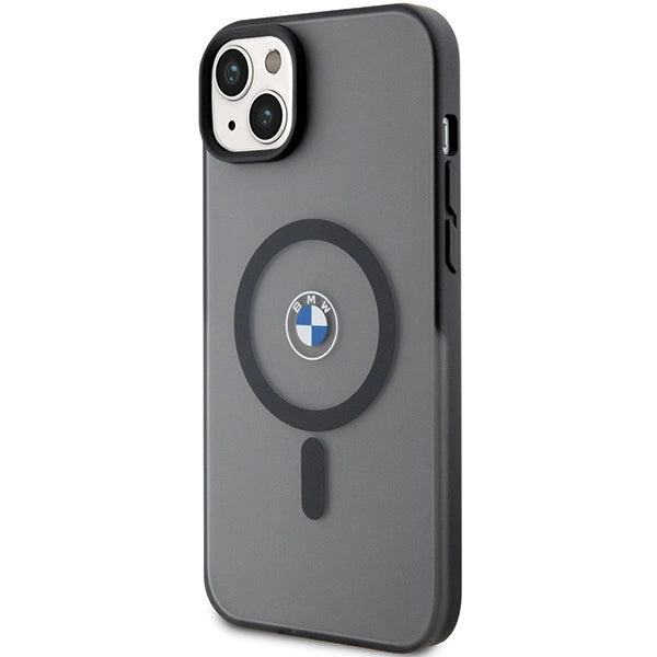 Case BMW BMHMP14MDSLK iPhone 14 Plus 6.7" sort/sort hardcase Signature MagSafe