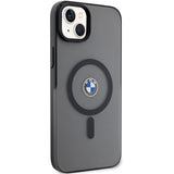 Case BMW BMHMP14MDSLK iPhone 14 Plus 6.7" sort/sort hardcase Signature MagSafe