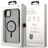 Case BMW BMHMP14MDSLK iPhone 14 Plus 6.7" sort/sort hardcase Signature MagSafe
