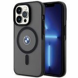 Case BMW BMHMP14XDSLK iPhone 14 Pro Max 6.7" sort/sort hardcase Signature MagSafe