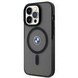 Case BMW BMHMP14XDSLK iPhone 14 Pro Max 6.7" sort/sort hardcase Signature MagSafe