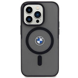Case BMW BMHMP14XDSLK iPhone 14 Pro Max 6.7" sort/sort hardcase Signature MagSafe