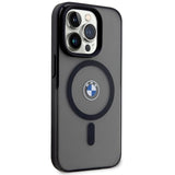Case BMW BMHMP14XDSLK iPhone 14 Pro Max 6.7" sort/sort hardcase Signature MagSafe