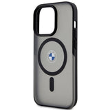 Case BMW BMHMP14XDSLK iPhone 14 Pro Max 6.7" sort/sort hardcase Signature MagSafe