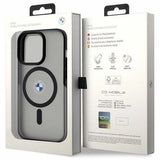 Case BMW BMHMP14XDSLK iPhone 14 Pro Max 6.7" sort/sort hardcase Signature MagSafe