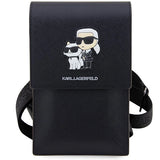 Karl Lagerfeld Handbag KLWBSAKCPMK black/black Saffiano Karl & Choupette